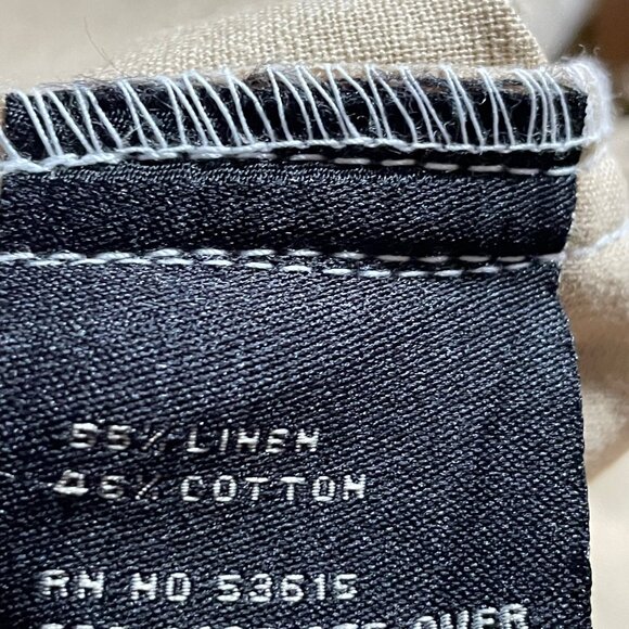 Mens Koman Suede Jacket Button Down Coat Color Blocked Size L New u - Picture 15 of 16